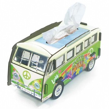 Tissue-box VW hippie-bus